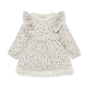 Winter Floral Winter Dress