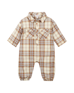 Nevada Check Shirt Romper