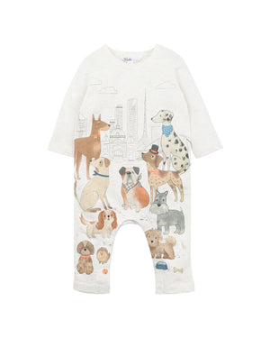 Austin Dog Scene Romper