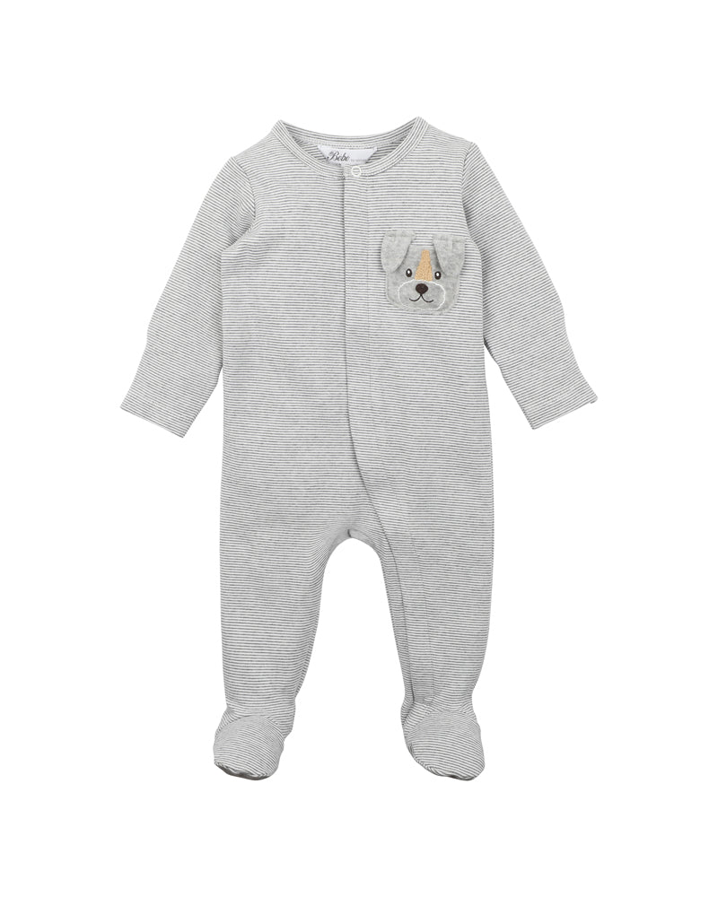 Austin Pkt Dog Zip Onesie