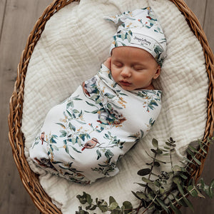 Snuggle Swaddle & Beanie Set