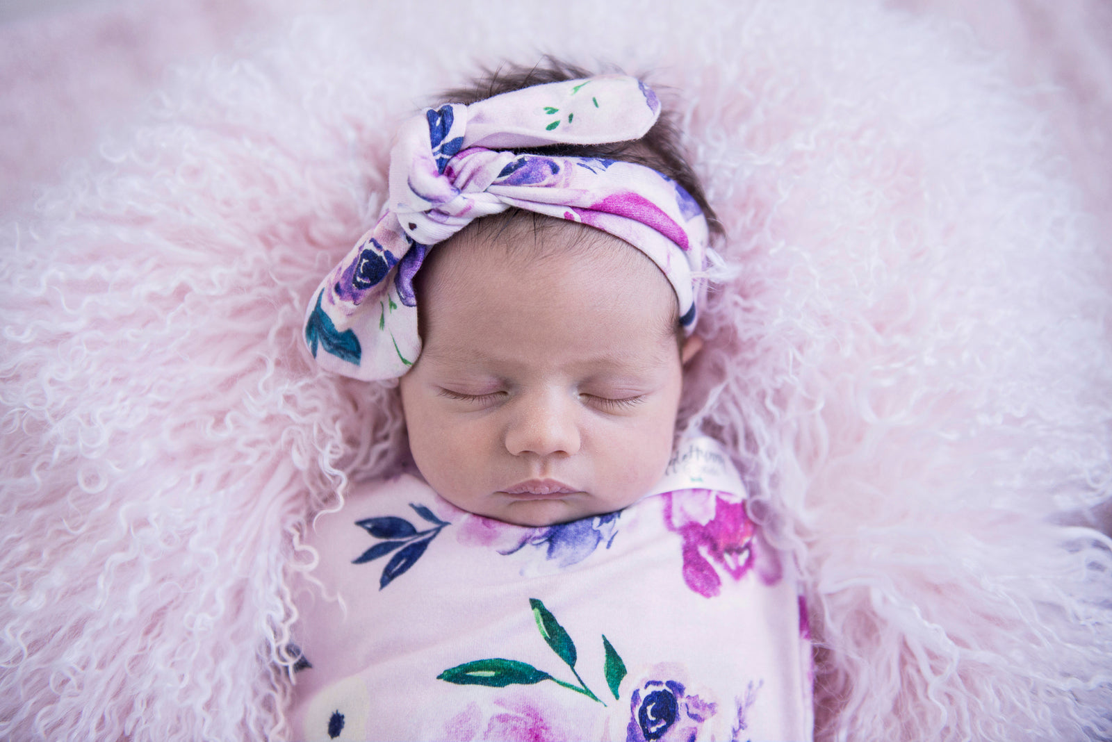 Snuggle Swaddle & Top Knot
