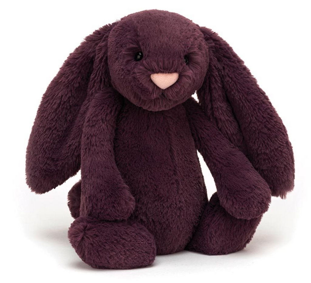 Bashful Plum Bunny MED